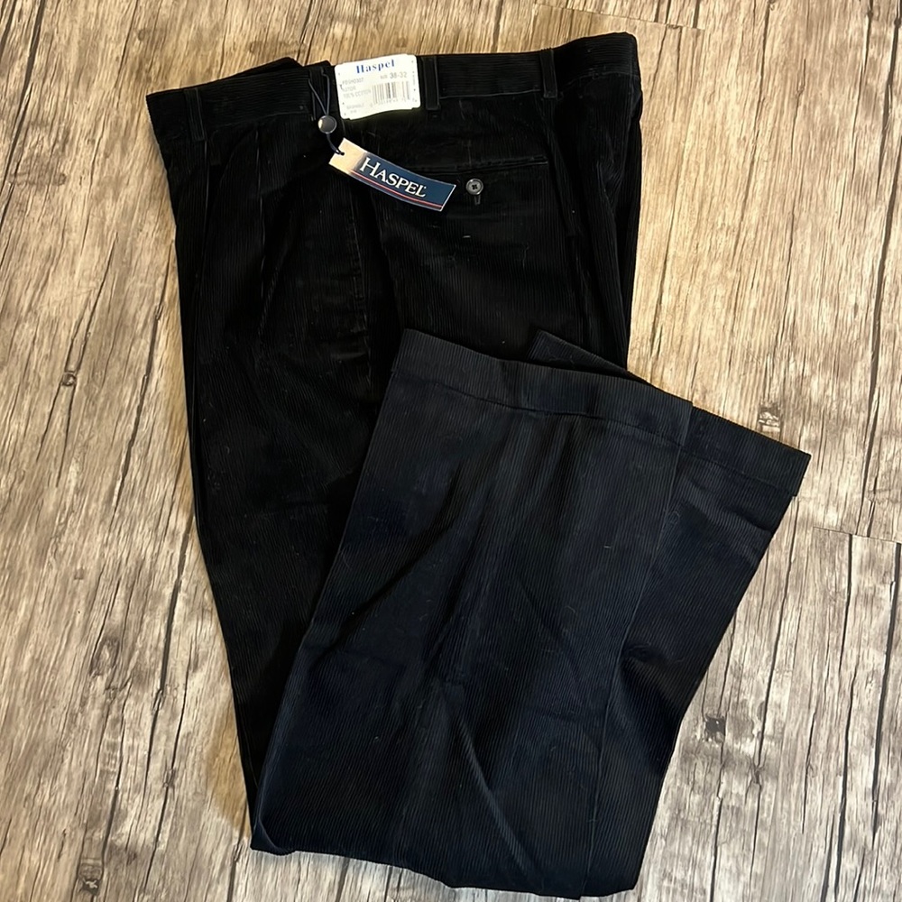 Haspel Mens‎ corduroy Dress Pants Size 38/32